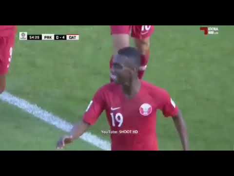 Almoez Ali (Catar) - 13/01/2019 - Coreia do Norte 0x6 Catar - 4 gols