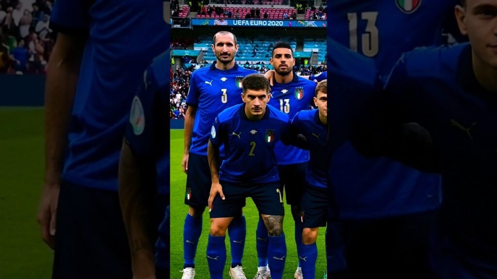 Italy 🇮🇹 Euro 2020(2024 Where Are They Now?) #italy #italian  #euro #football #squad #team #shorts