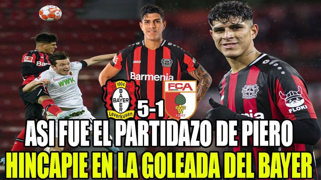 ASI FUE EL PARTIDAZO DE PIERO HINCAPIE EN LA GOLEADA DEL BAYER VS EQUIPO DE CARLOS GRUEZO! ASI FUE EL PARTIDAZO DE PIERO HINCAPIE EN LA GOLEADA DEL BAYER VS EQUIPO DE CARLOS GRUEZO!