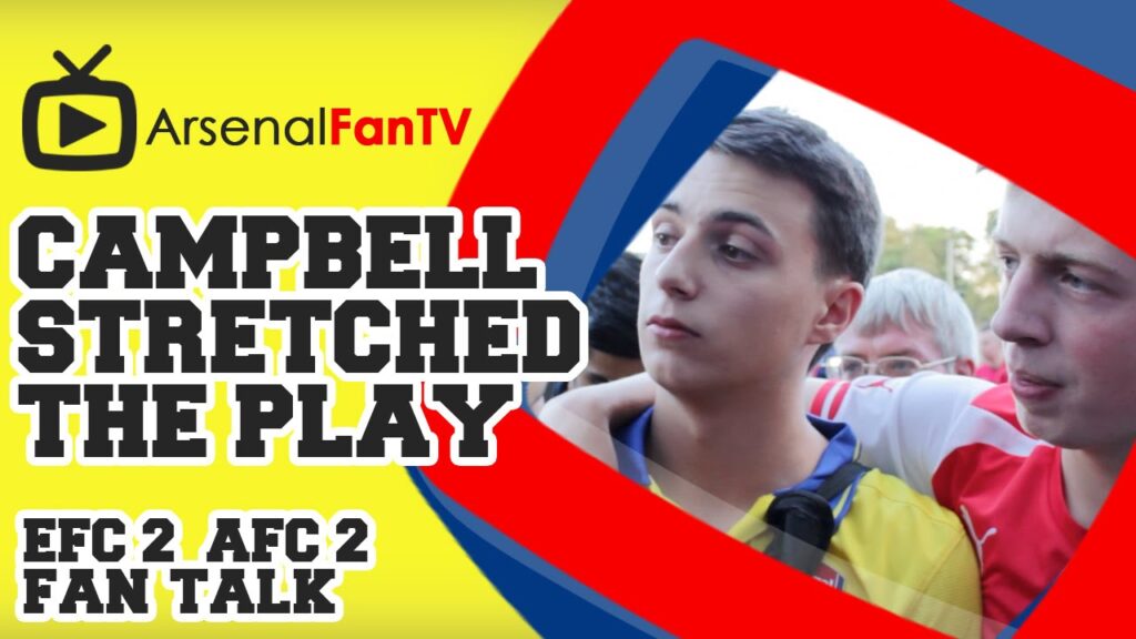 Joel Campbell stretched the play - Everton 2 Arsenal 2