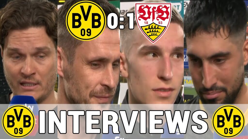 Alle BVB Stimmen nach 0:1: Edin Terzic, Sebastian Kehl, Schlotterbeck & Can | Dortmund 0:1 Stuttgart