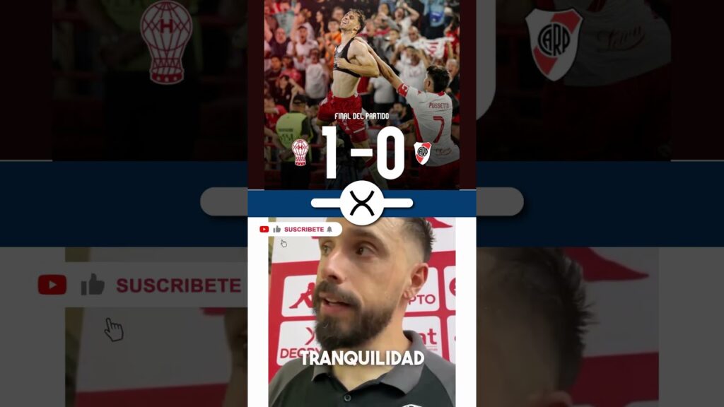 Contento por derrotar a River Plate  Hernán Galíndez, arquero de Huracán