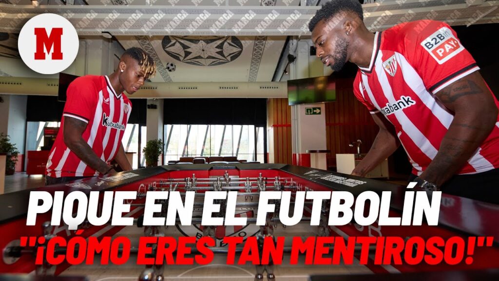 Los Williams se pican al futbolín: "3-1, ¡cómo eres tan mentiroso!" I MARCA