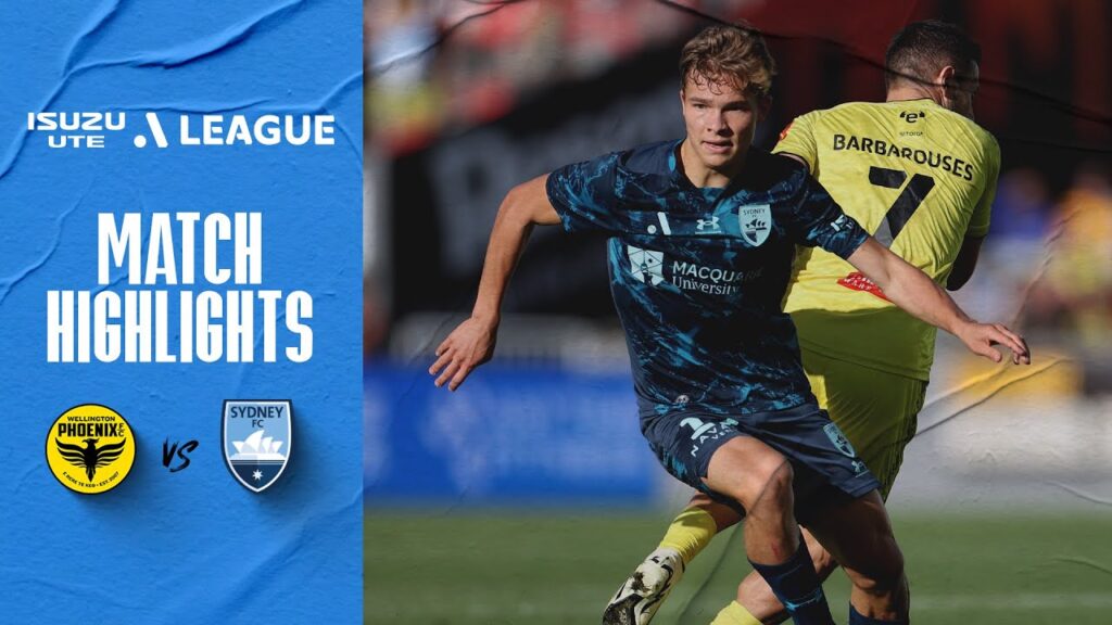 HIGHLIGHTS: Wellington Phoenix v Sydney FC | Isuzu UTE A-League Round 21