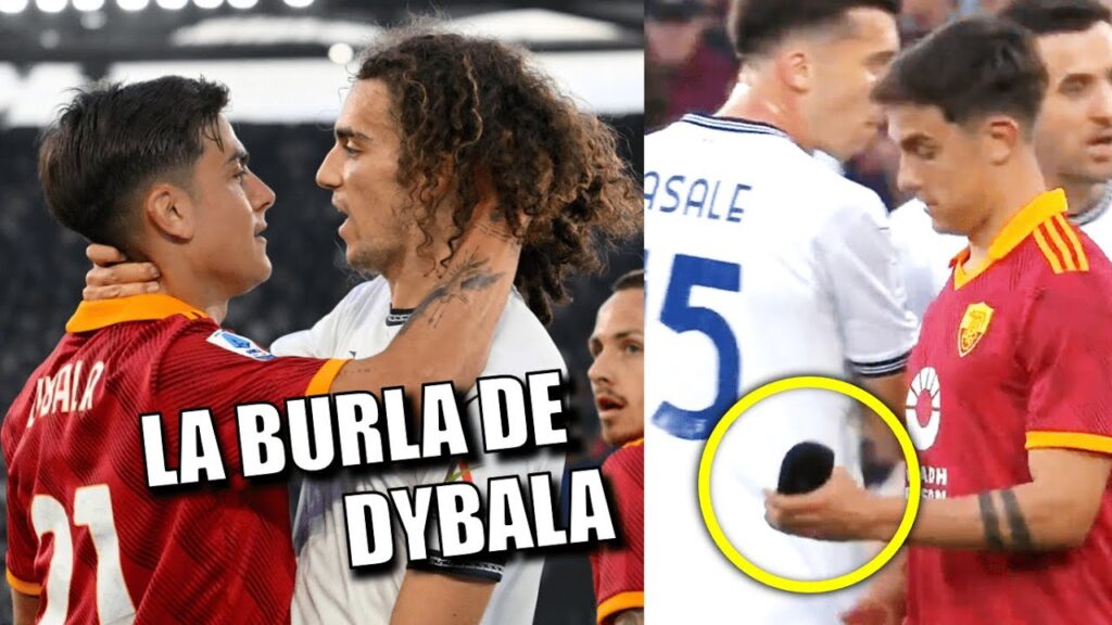 DYBALA PELEA con UN FRANCÉS y le MUESTRA la FOTO con la COPA DEL MUNDO | Roma vs Lazio