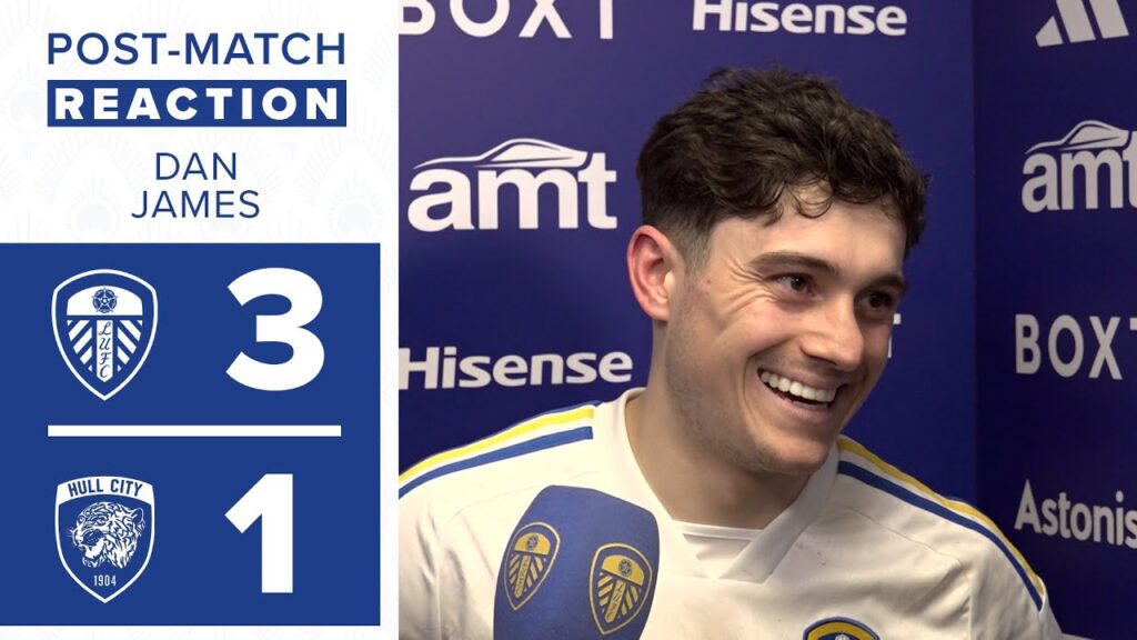 “It was a nice feeling!” | Dan James on 45-yard goal  | Leeds United 3-1 Hull City