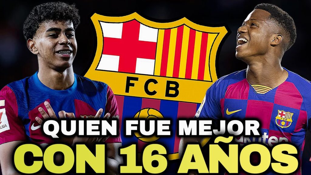 LAMINE YAMAL O ANSU FATI | ¿QUIEN ERA MEJOR CON 16 AÑOS? 👀