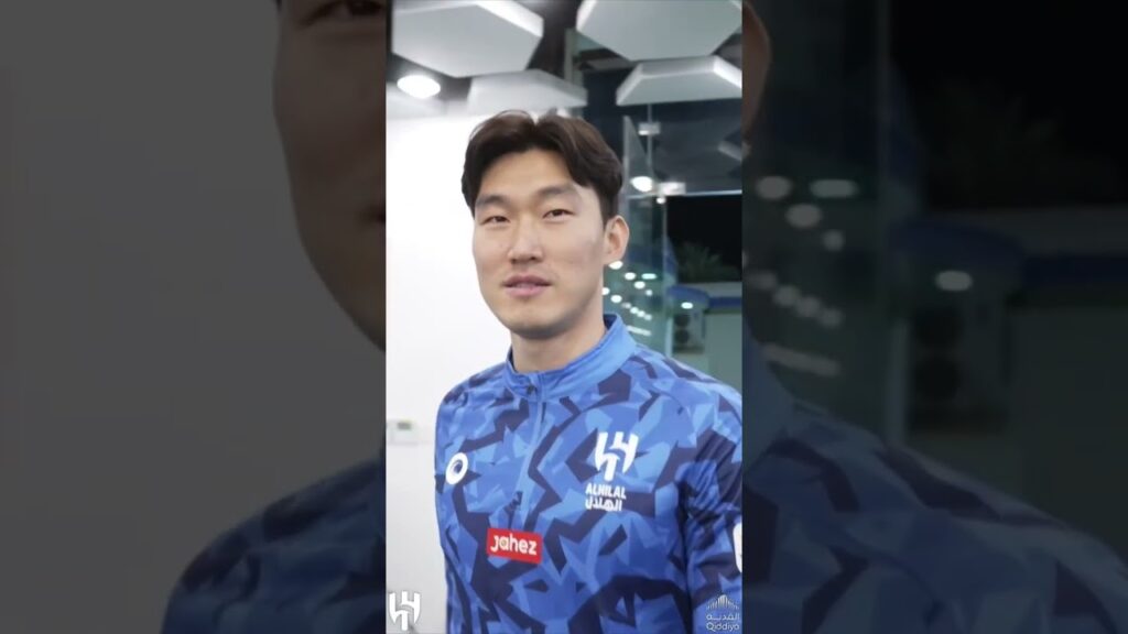 جانغ يتكلم عربي 😂💙 #الهلال