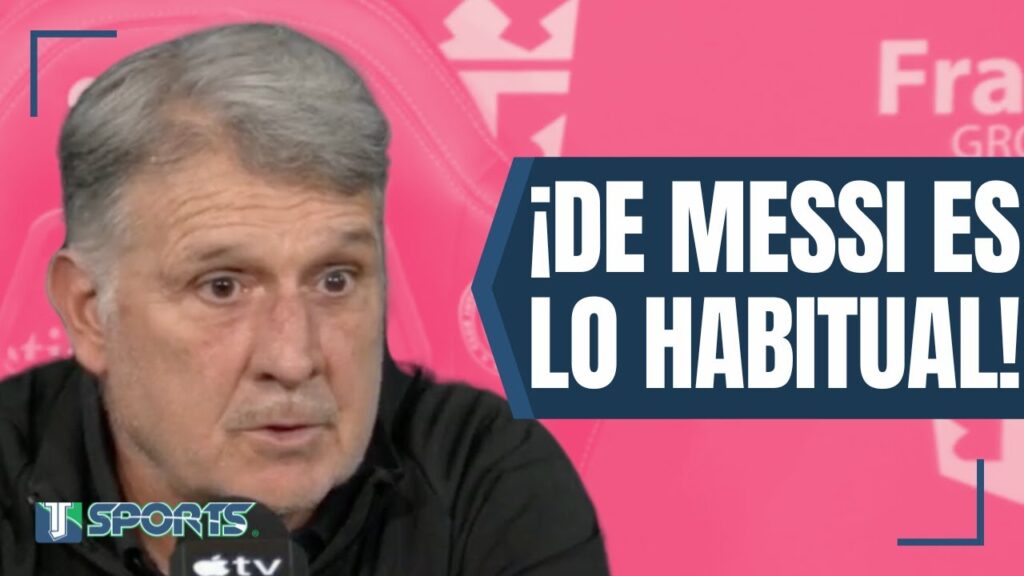 Lo que DIJO Gerardo Martino del GOL de Lionel Messi, Rayados y su PLEITO con Fernando Ortiz Lo que DIJO Gerardo Martino del GOL de Lionel Messi, Rayados y su PLEITO con Fernando Ortiz