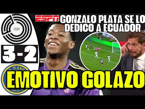 SE LO DEDICÓ A ECUADOR EMOTIVO TRAS LOS ESCÁNDALOS GONZALO PLATA ANOTÓ GOLAZO EN SU EQUIPO SORPRENDE
