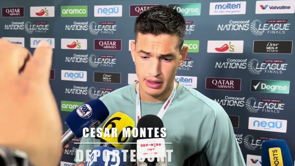 Una revancha personal volver a enfrentar a Estados Unidos, César Montes