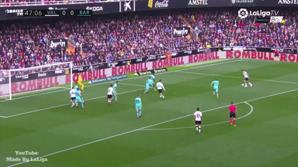 Maxi Gomez goal vs FC Barcelona HD