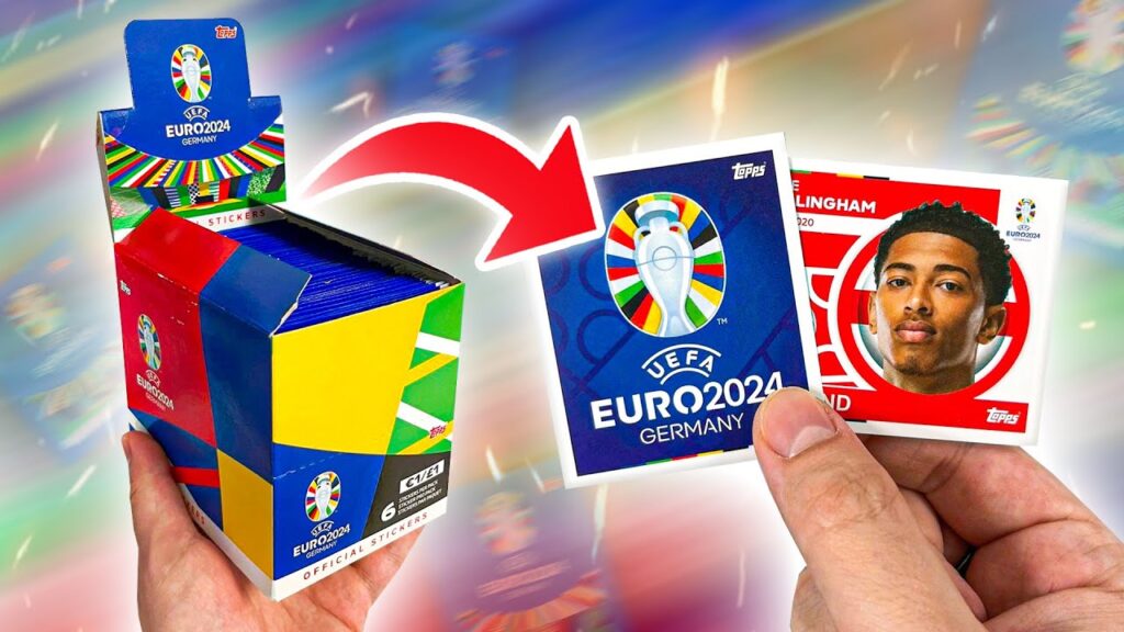 Opening 100 PACKS of Topps EURO 2024 STICKERS! (Full Box Break!)