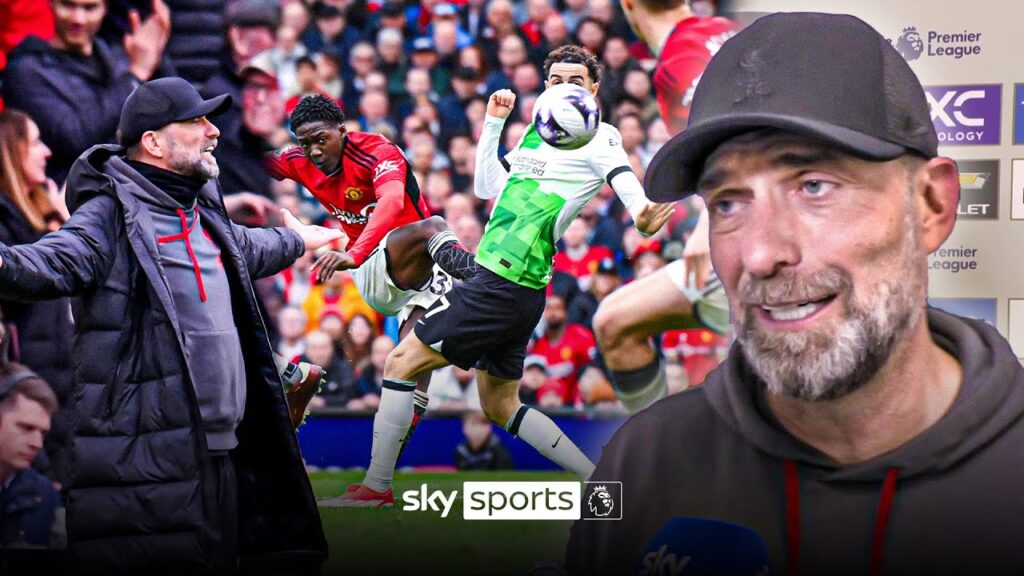 'I'm not angry, but I can't just let things happen' 😤 | Klopp reacts to Man United 2-2 Liverpool