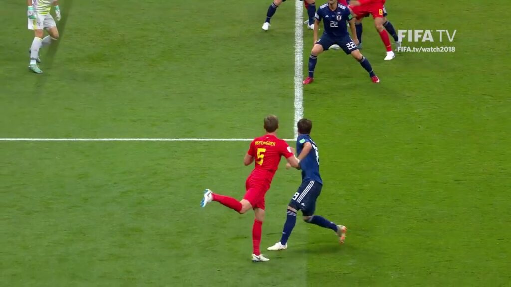 52 Jan VERTONGHEN Goal – Belgium v Japan – MATCH 54