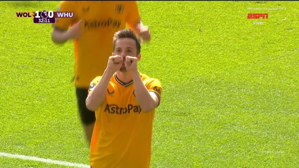 Pablo Sarabia PENALTY GOAL | Wolves vs West Ham 1-0 Extended Highlights | Premier League 2023/24