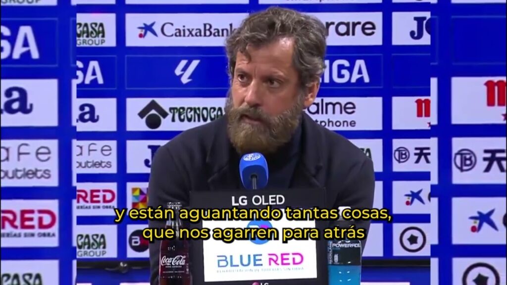 La aplaudida respuesta de Quique Sánchez Flores sobre el racismo y los insultos en el fútbol