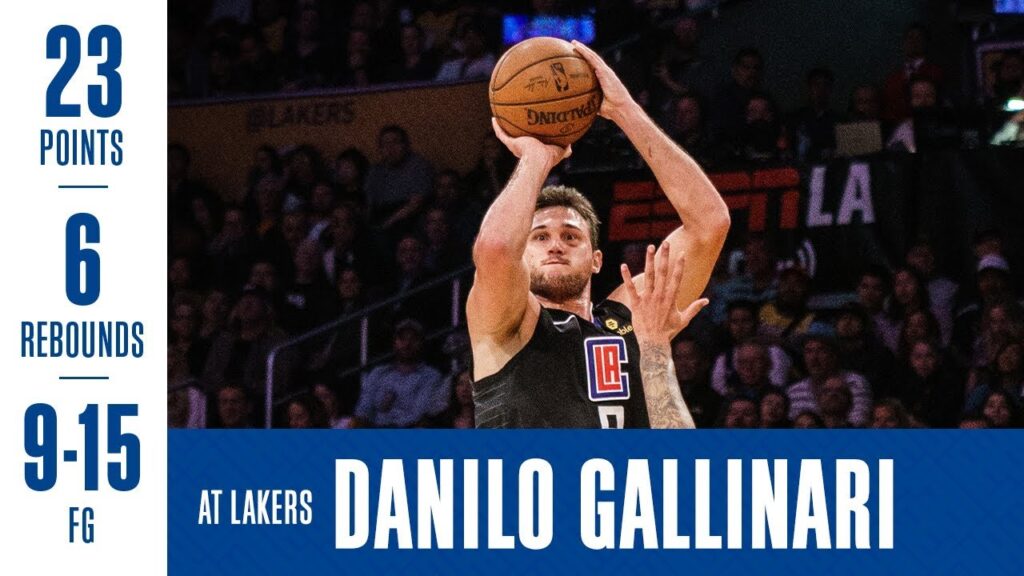 Danilo Gallinari Highlights at Lakers | 3/4