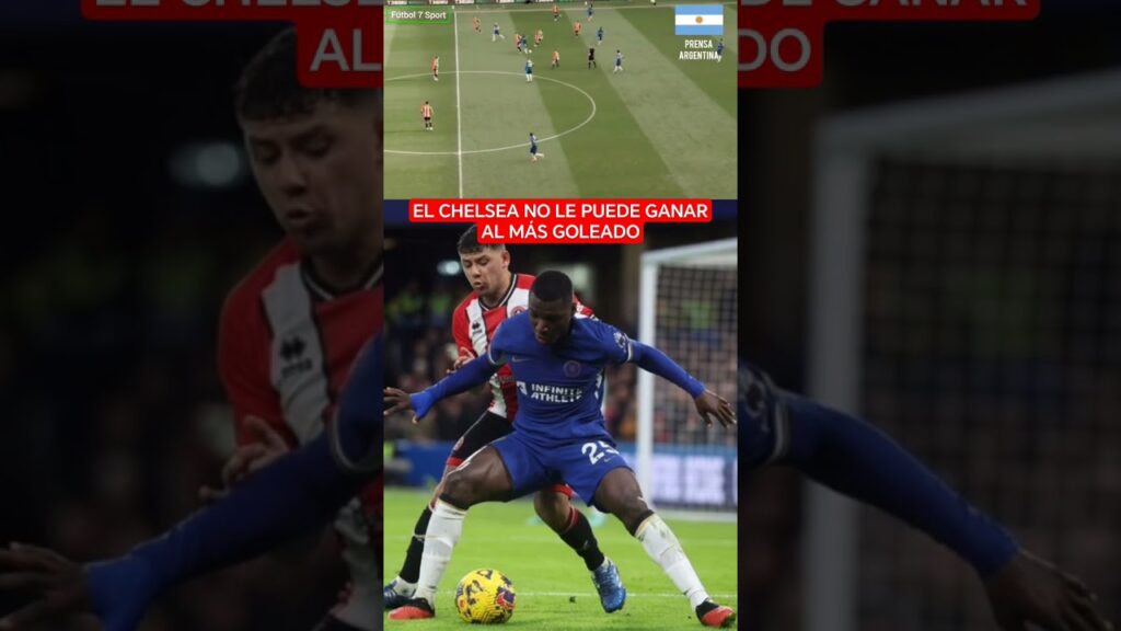 😱 El CHELSEA de MOISÉS CAICEDO NO le PUEDE GANAR AL EQUIPO más GOLEADO #futbol7sport