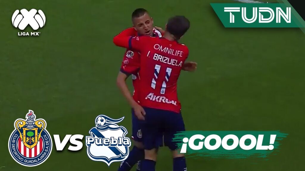Ya es GOLEADA ¡GOLAZO de Alvarado! | Chivas 3-0 Puebla | CL2024 - Liga Mx J14 | TUDN
