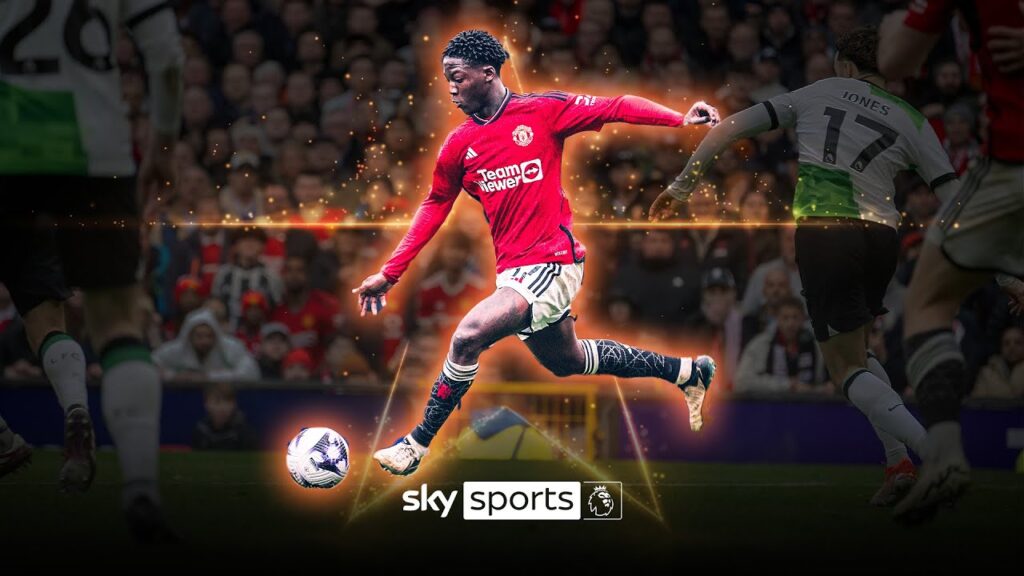 ALL angles of Kobbie Mainoo's goal vs Liverpool 🤩