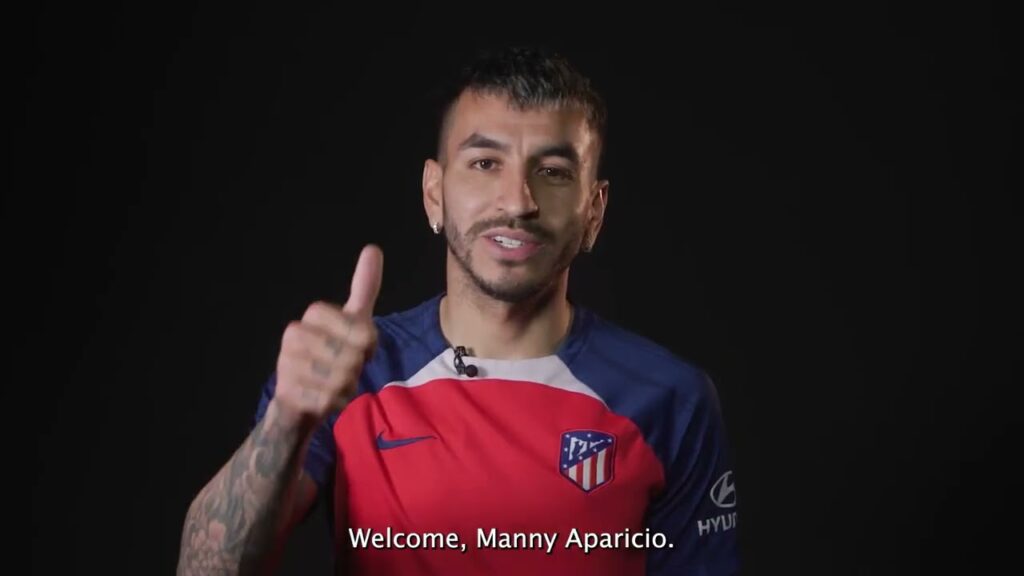 Ángel Correa announces new player signing Manny Aparicio 🤝🇦🇷
