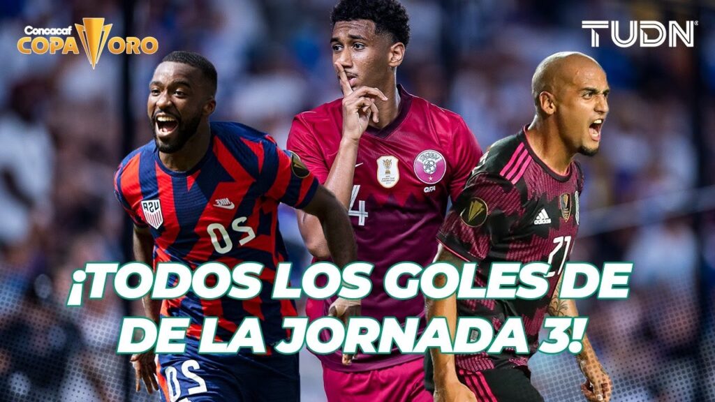¡Lluvia de goles! TODOS los goles en la Jornada 3 | Copa Oro 2021 | TUDN