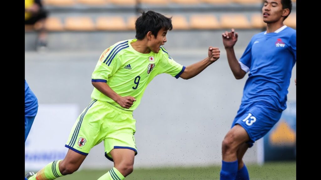Takefusa Kubo 久保 建英 ● 5 goals vs Mongolia U15