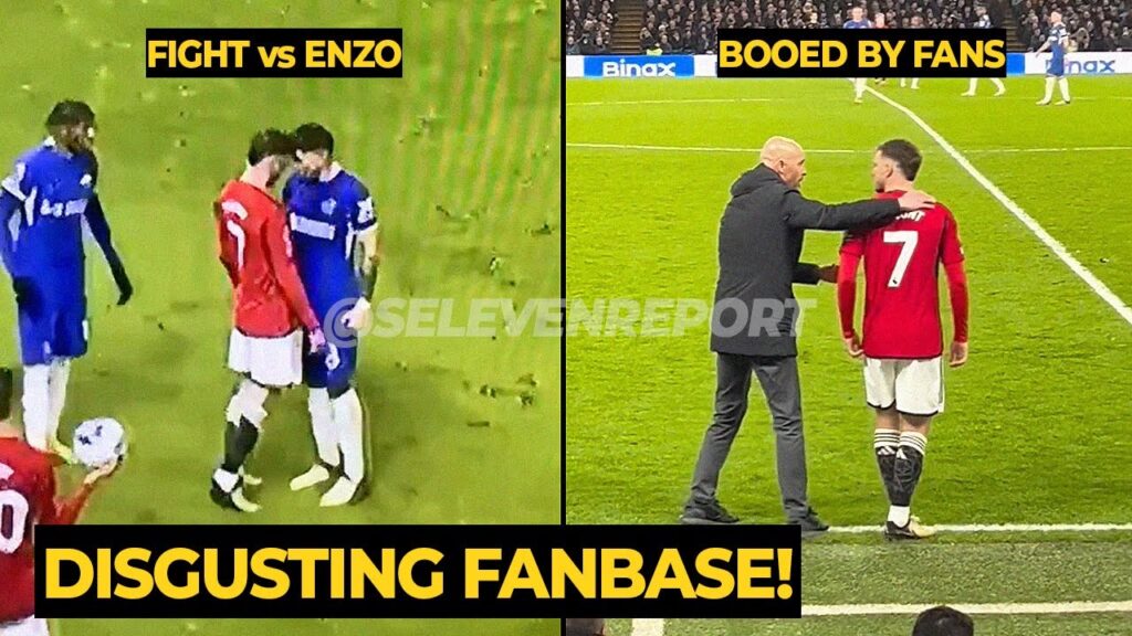Mason Mount BOOED by Chelsea fans and FIGHT with Enzo Fernandez | Manchester United News