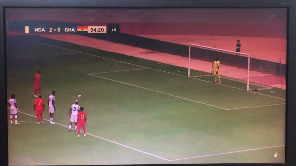 Jordan Ayew Pulls 1 back for Ghana: Ghana VS Nigeria