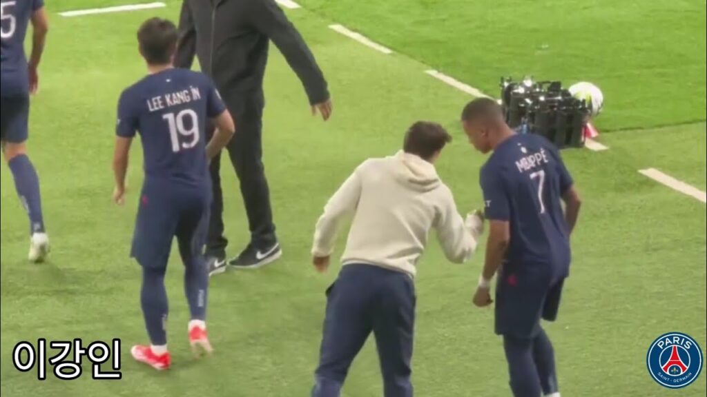Kylian Mbappé,Lee Kang-in vs Clermont Foot!!🇫🇷🇰🇷 이강인