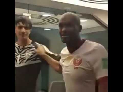 حارس الهند يقول لعبدالكريم حسن تستطيع العب في الدوري الانجليزي والاسباني | شاهد الرد من كيمو 😎 #قطر