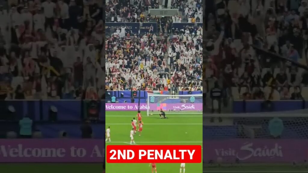 PENALTY KE 2 AKRAM AFIF ‼️
