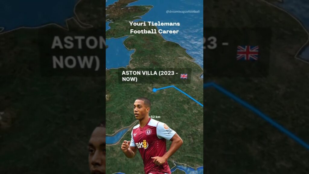 Youri Tielemans Football Career 🇧🇪 #belgium #tielemans #footballcareer #euro2024 #youritielemans