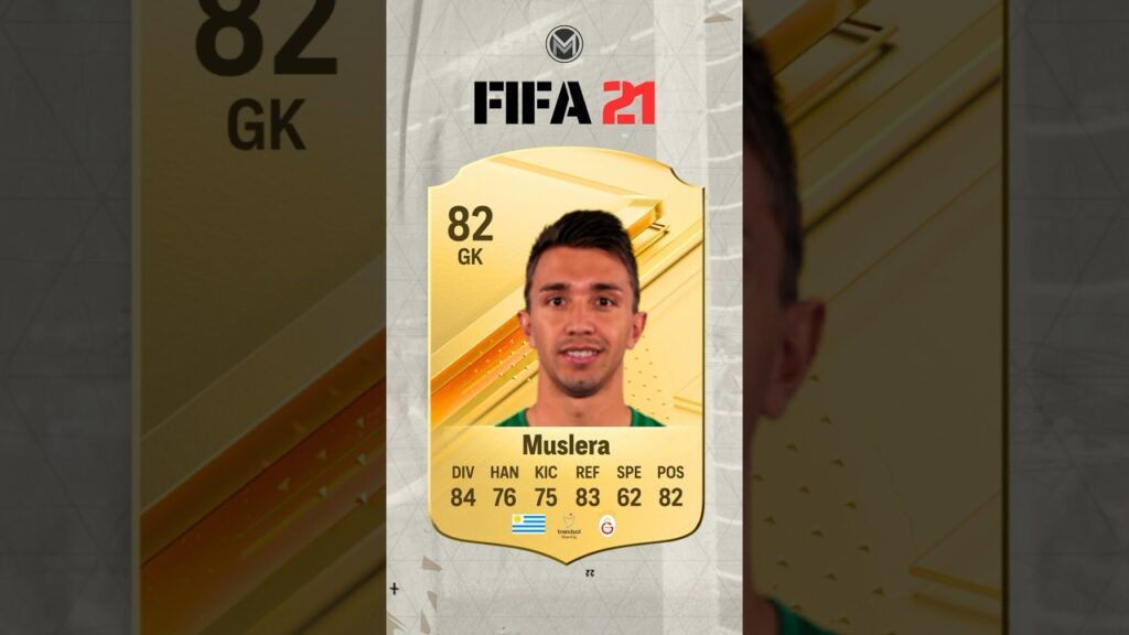 Fernando Muslera Evolution FIFA 11 -EA FC 24 #fifa #fc24 #football #shorts