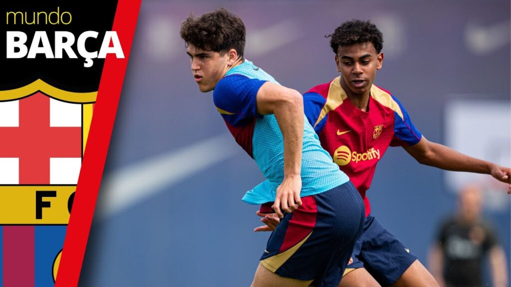 Entrenamiento Barça | De Jong, Pedri y Christensen superan el entrenamiento del sábado sin problemas