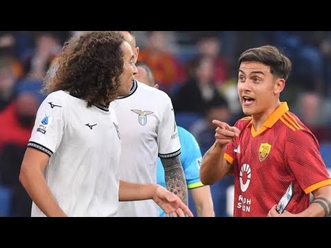 DYBALA FIGHTS GUENDOUZI AND MOCKS HIM WITH SHIN PADS