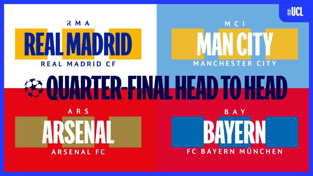 #UCL QUARTER-FINALS | HEAD TO HEADS #UCL QUARTER-FINALS | HEAD TO HEADS