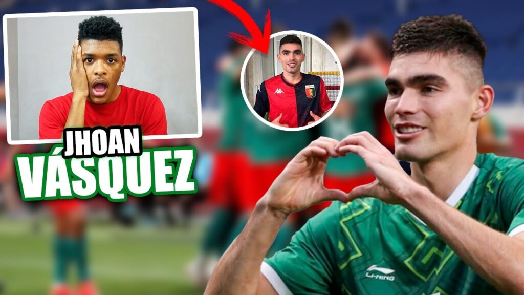 REACCIONADO a JOHAN VÁSQUEZ - SUS MEJORES JUGADAS Y GOLES - NUEVO FICHAJE DEL GENOA