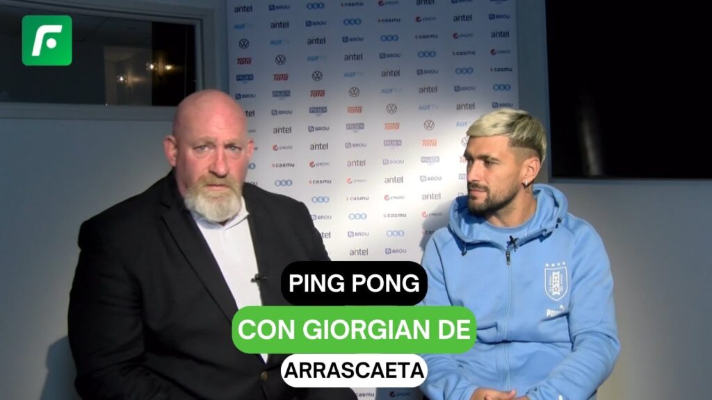 Ping Pong con Giorgian de Arrascaeta