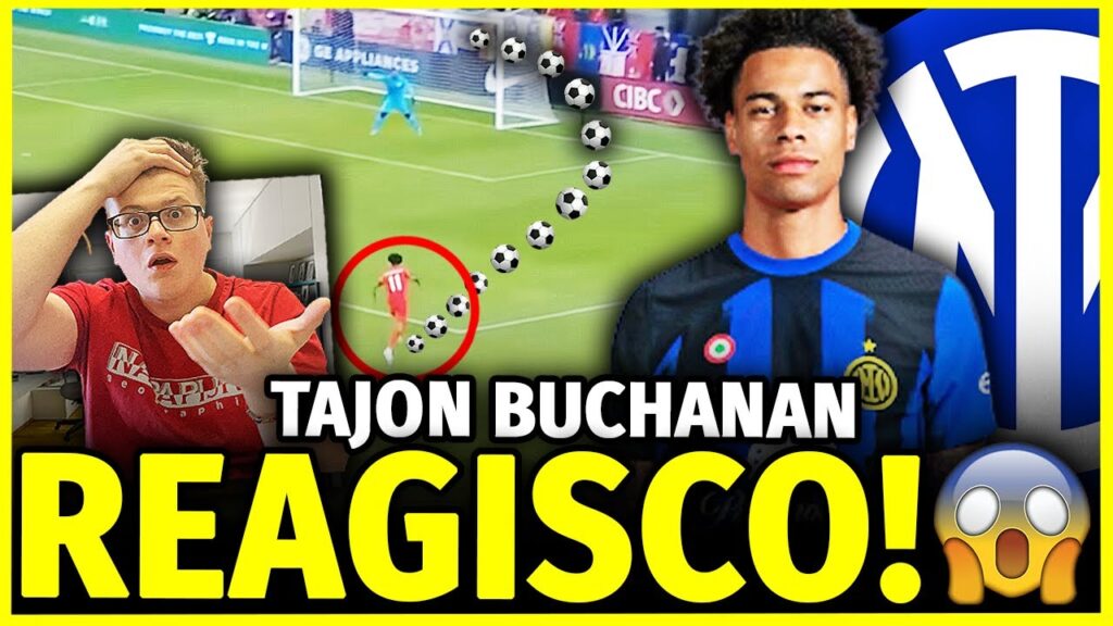 *IL NUOVO HAKIMI?!* REAGISCO alle MIGLIORI GIOCATE di TAJON BUCHANAN!!!