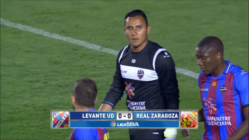 keylor navas 2012-13. Levante UD.