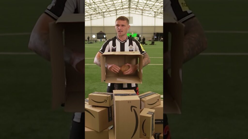 Kieran Trippier being scared of a coconut 😂😂😂