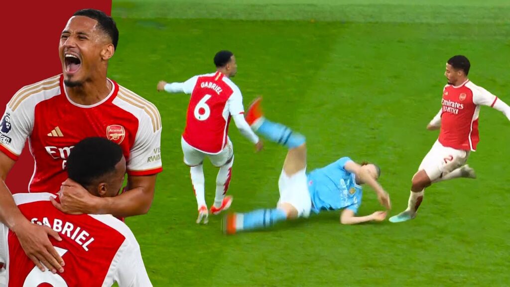 William Saliba & Gabriel Magalhães - Bully Of The Big Boys - 2024