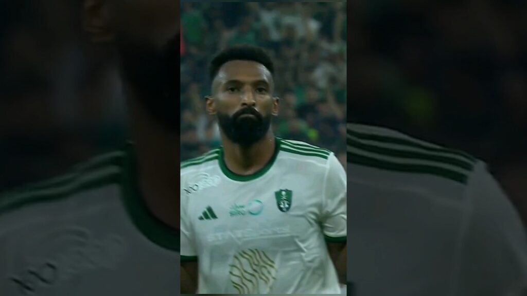 فراس البريكان يفتتح الدربي بتسجيل اول الاهداف الاهلي الاتحاد مباراة الاتحاد والاهلي اهداف الاهلي