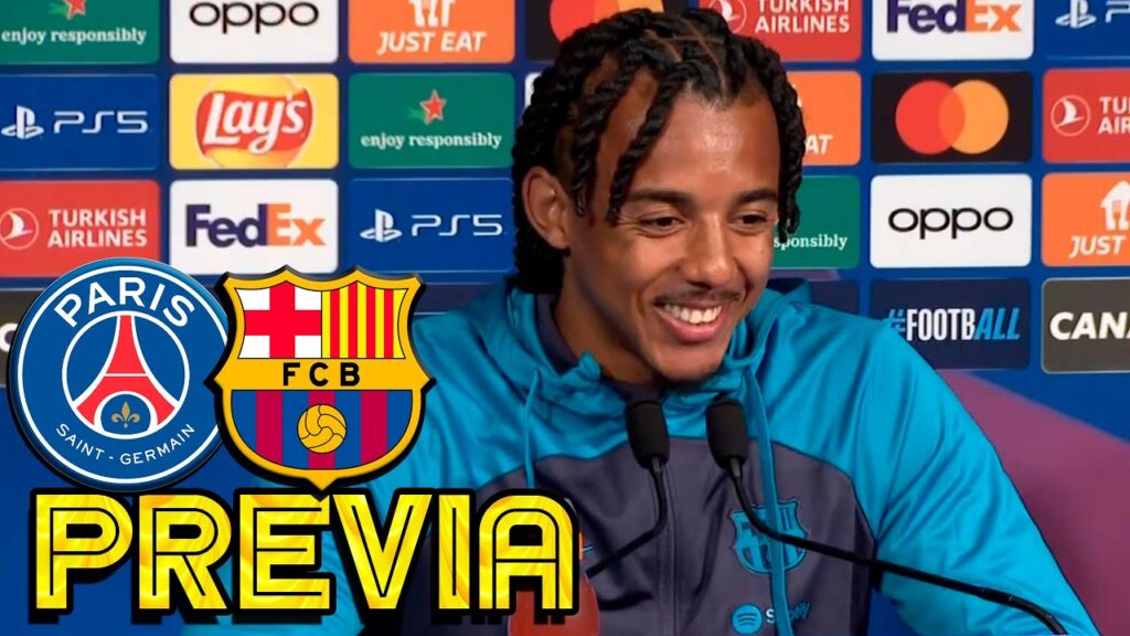 RUEDA PRENSA KOUNDÉ: PSG v FC BARCELONA