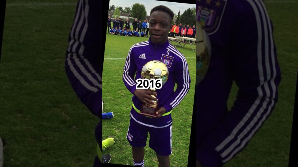 Jérémy Doku's Evolution 2006-2024💎🎇#shorts #football #evolution