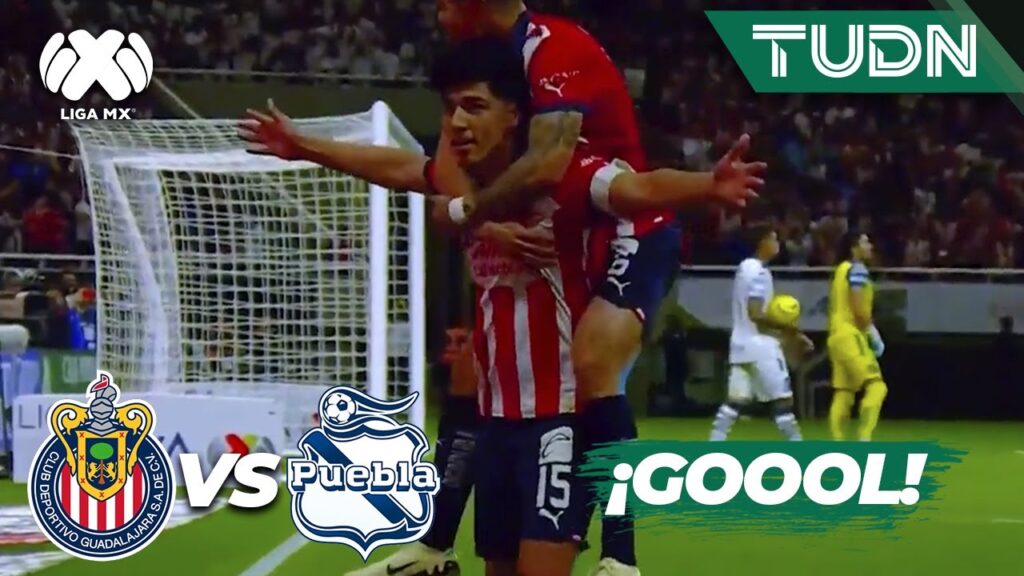 ¡Qué GOLAZO! Apareció el ‘Guti’ | Chivas 2-0 Puebla | CL2024 - Liga Mx J14 | TUDN
