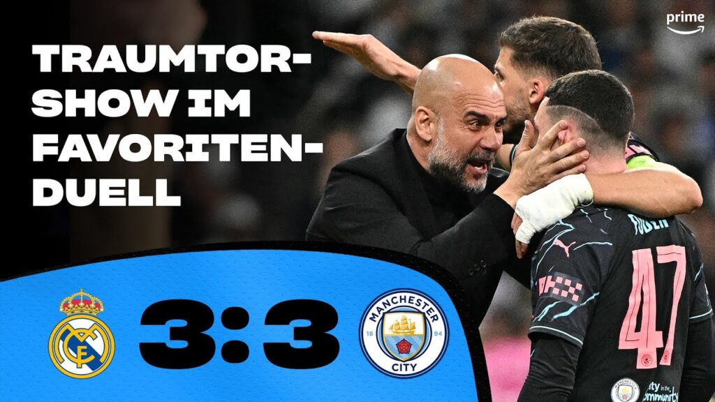 Real Madrid 3:3 Manchester City | Highlights - Champions League