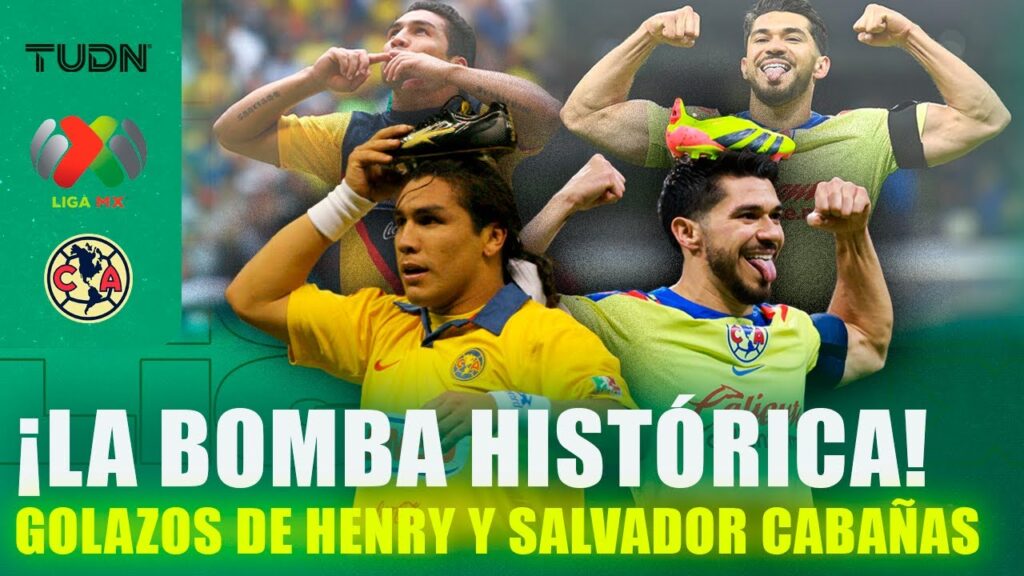 ¡Henry Martin vs Salvador Cabañas 🦅👏🏼 MEGA GOLAZOS de HISTÓRICOS azulcremas  | TUDN